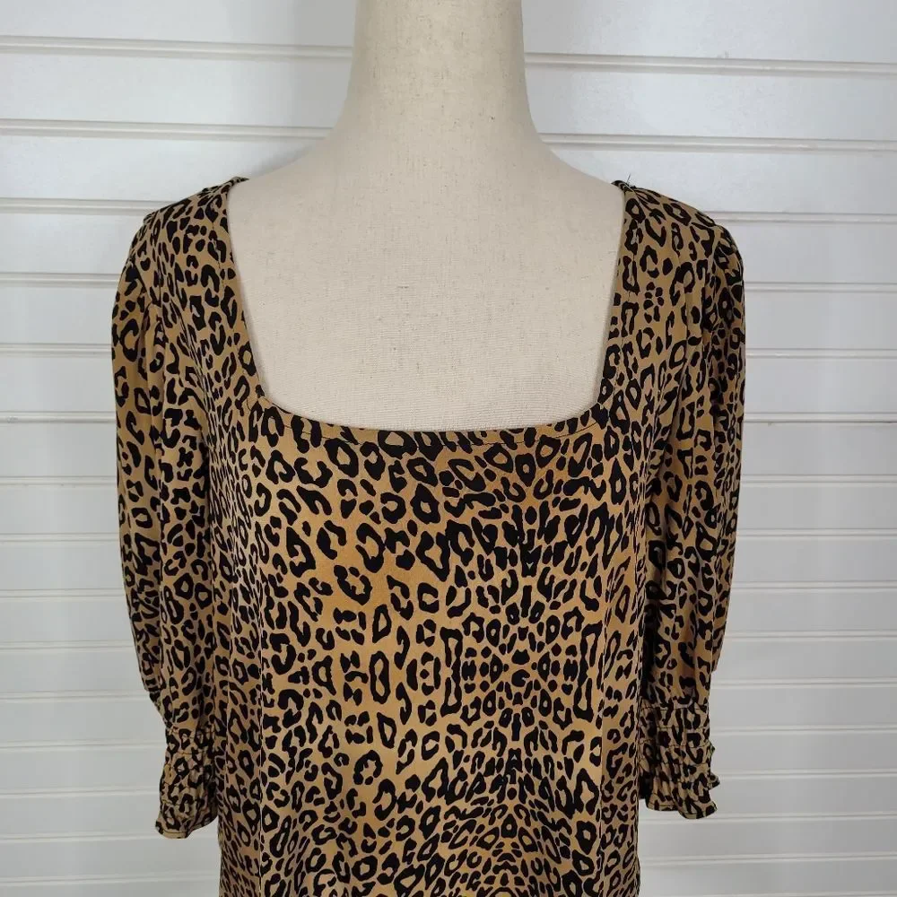 CeCe Leopard Square Neck Top_2